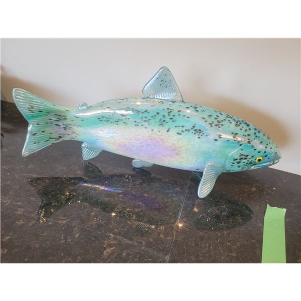 Glass fish decor Cat A