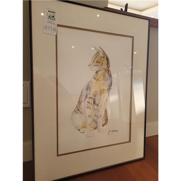 Framed Print Cat A