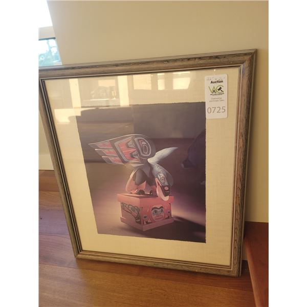 Framed Print. Cat A