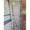 Image 2 : Metal Garden Obelisks Cat B