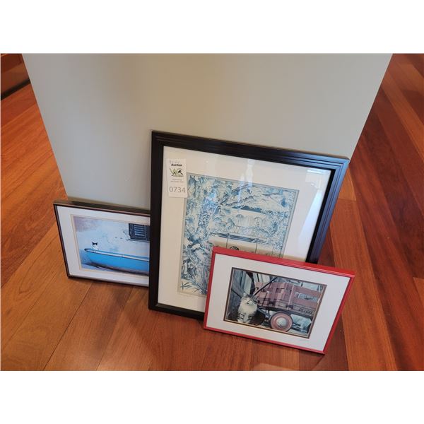 Framed Art. Cat A