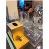 Image 3 : Glass vase/container lot. Cat A
