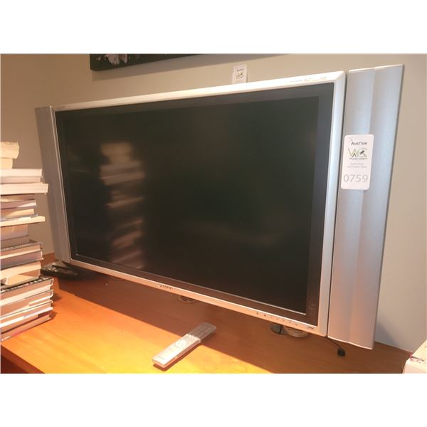 Sharp Aquos 36" TV & Wall Mount B