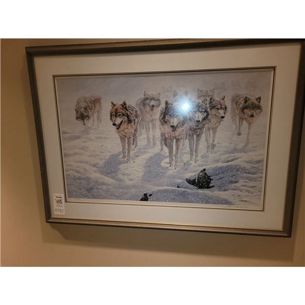 Searey-Lester Framed Numbered Print B