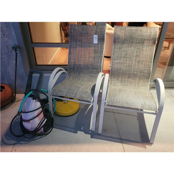 Power Washer & Chairs C
