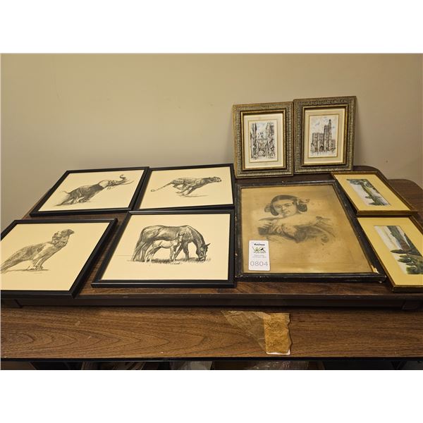 Vintage Framed Prints A