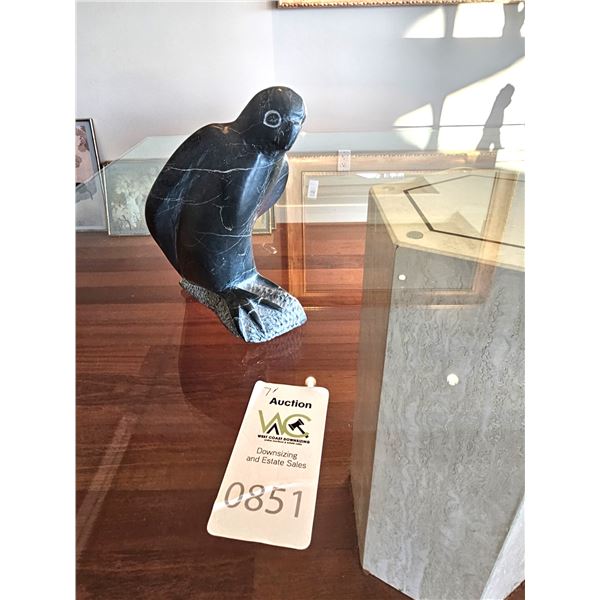 First Nations Carved Eagle Cat A