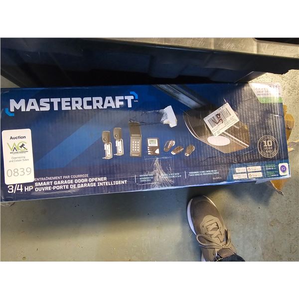 Mastercraft Garage Door Opener B