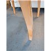 Image 7 : Glass & Beach Wood Table C