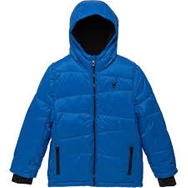 NEW SPYDER BOYS JACKET BLUE SMALL
