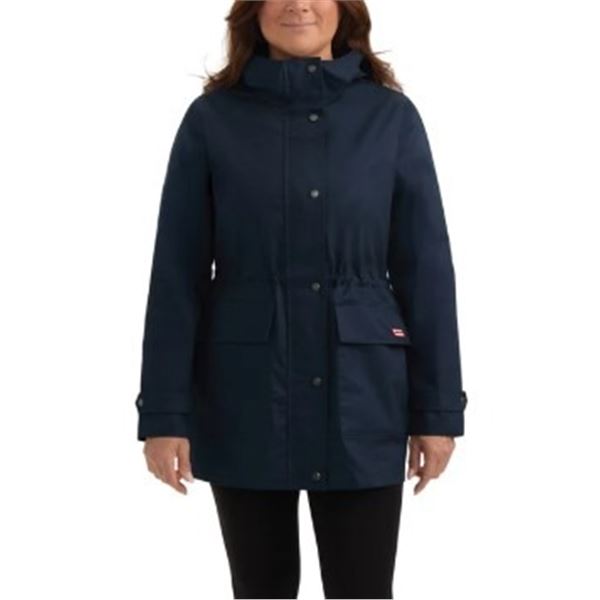 NEW WOMEN'S HUNTER ANORAK JACKET NAVY SIZE MEDIUM