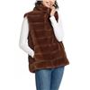 Image 1 : NEW WEATHERPROOF WOMEN'S FAUX FUR VEST SIZE XL