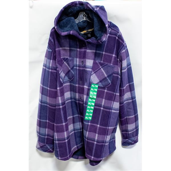 NEW REALTRE WOMENS JACKET PURPLE XL