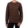 Image 1 : NEW KERSH BROWN KNIT SWEATER WOOL BLEND SIZE LRG