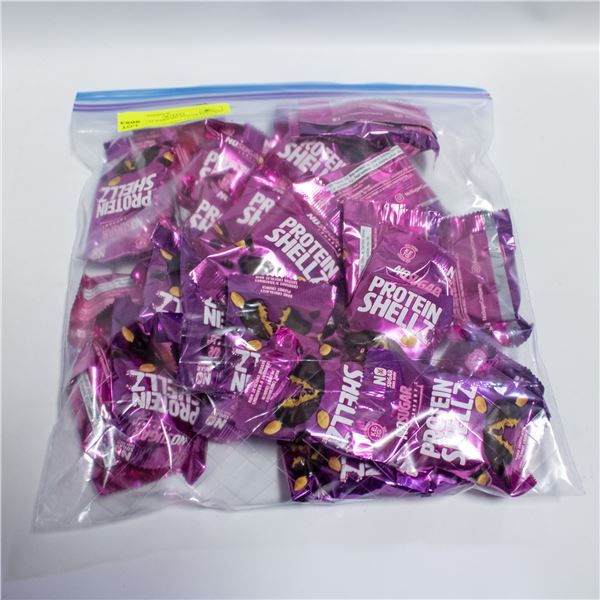 BAG OF 25 BARS NO SUGAR PROTEIN SHELLZ