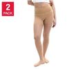 Image 1 : NEW W BOX 2PK SHEERTEX STUBBONLY NUDE TIGHTS SMALL