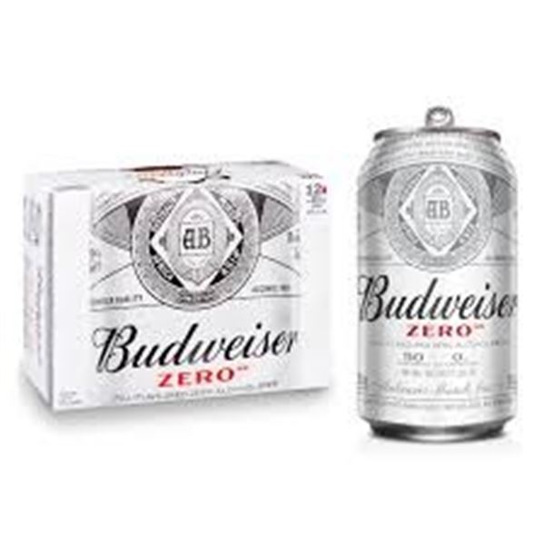 24 X 355ML BUDWEISER ZERO ALCOHOL BEER