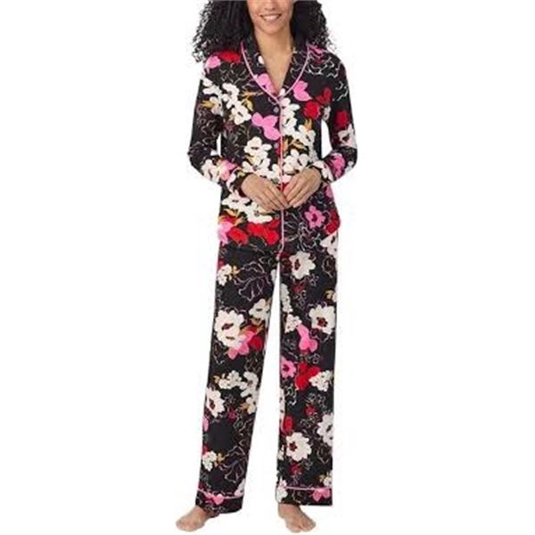 NEW ROOM SERVICE 2PC SHAWL COLLAR PYJAMA SET LARGE