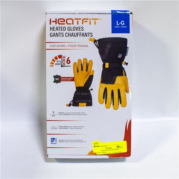 HEATFIT HEATED GLOVES FOR WORK LARGE
