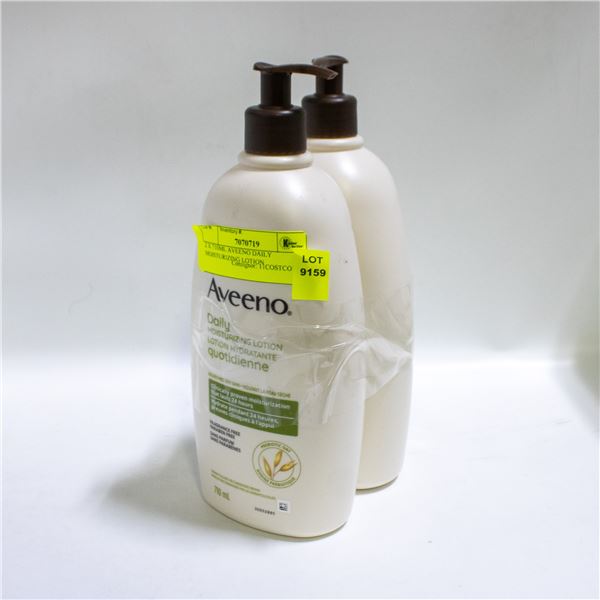 2 X 710ML AVEENO DAILY MOISTURIZING LOTION