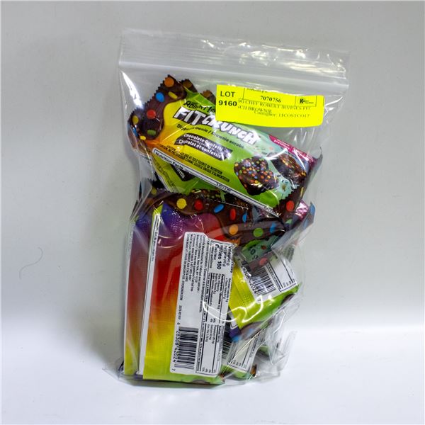 9 X 40G CHEF ROBERT IRVINES FIT CRUNCH BROWNIE