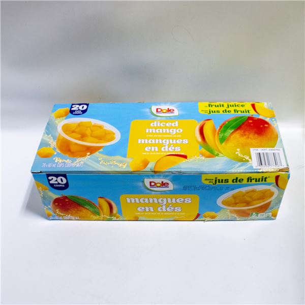 19 X 107ML DOLE DICED MANGO CUPS