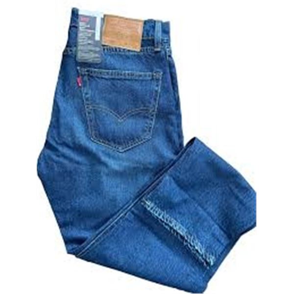 NEW LEVIS 505 REGULAR TRADITIONNEL JEANS 32 X 32