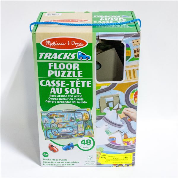 MELISSA & DOUG TRAKCS FLOOR PUZZLE