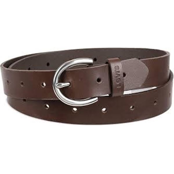 NEW LEVIS LEATHER WOMENS BELT SMALL