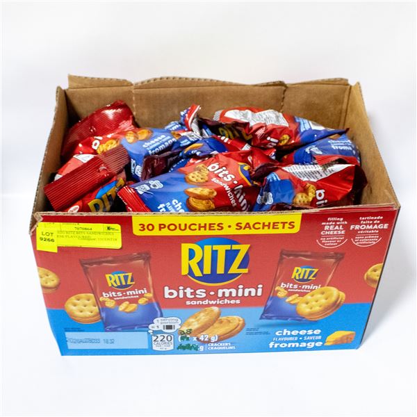 28 X 42G RITZ BITS SANDWICHES CHEESE FLAVOURED