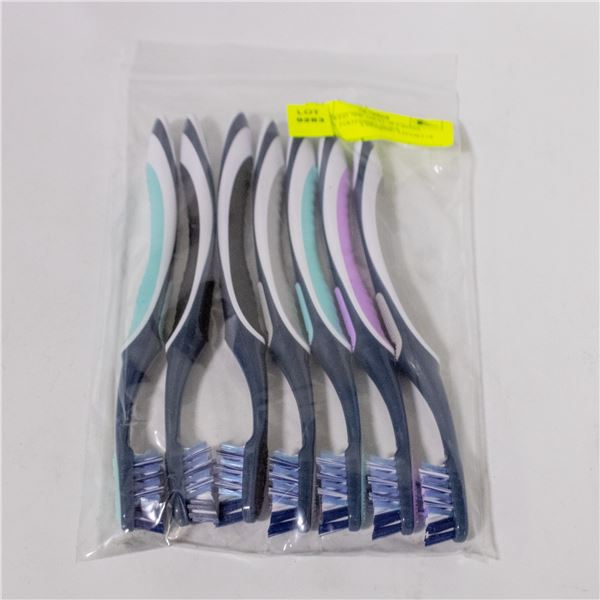 REPACKED 7PK ORAL-B CROSS ACTION TOOTHBRUSHES
