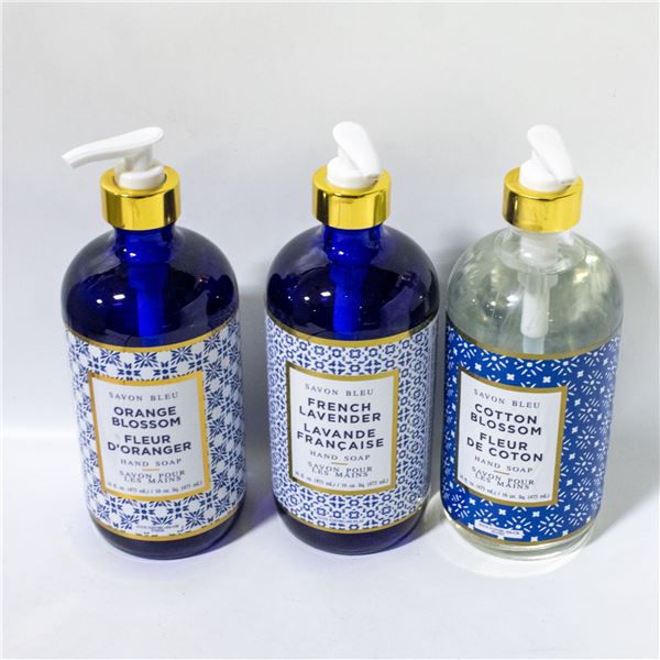 3 X 473ML SAVON BLEU HAND SOAP