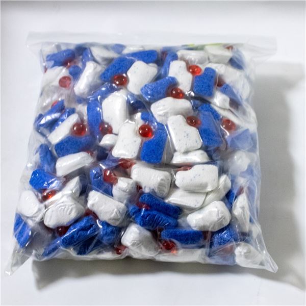 BAG OF FINISH POWERBALL DISHWASHING DETERGENT