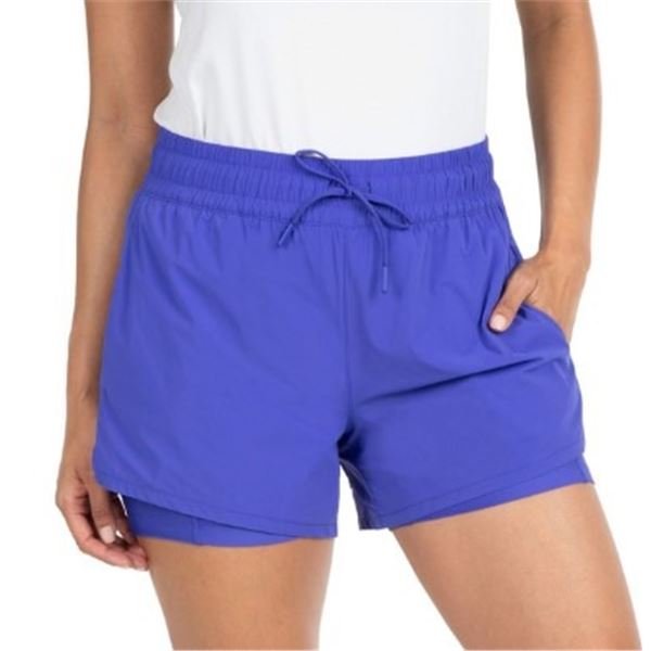 NEW SPYDER WOMENS ACTIVE SPORTS SHORTS SZ LARGE