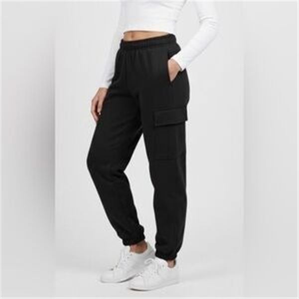 NEW TUFF ATHLETICS BLACK SWEATPANTS WITH POCKETS