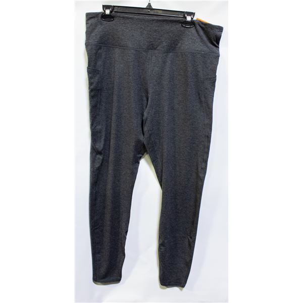 NEW GAIAM HIGH WAIST LEGGINGS WITH POCKETS SZ XXL