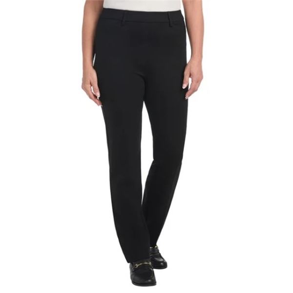 NEW DALIA STRAIGHT LEG BLACK PANTS SIZE 12