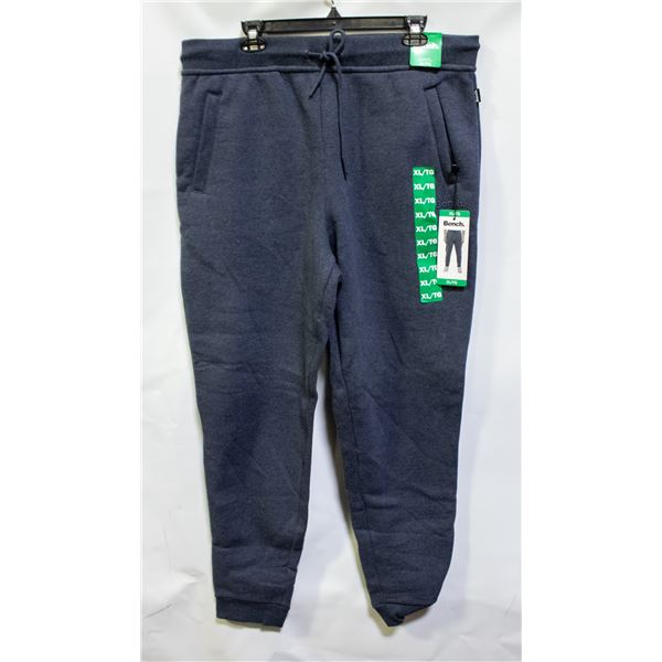 NEW BENCH BLUE FLEECE LINED SWEATPANTS SIZE XL
