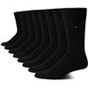 Image 1 : NEW 8 PAIRS TOMMY HILFIGER SOCKS PREMIUM BLACK