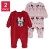 Image 1 : NEW DISNEY SLEEPERS 2PK CHRISTMAS RED 3M