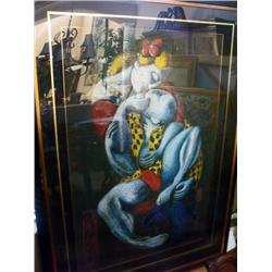 YUROZ "THE KISS" RARE SERIGRAPH APPR.