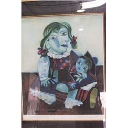 Picasso "Portrait of Maya and Doll"