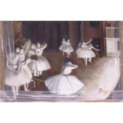 Degas "Rehearsal on the Stage"