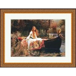 "The Lady of Shalott, 1888"  john william waterhouse
