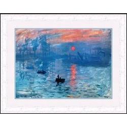 "Impression, Sunrise (blue)" Claude Monet