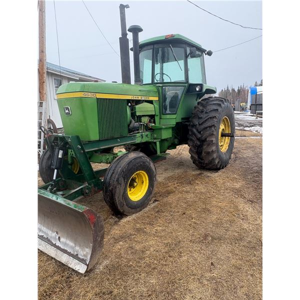 (Lot #'s 301, 302, 303 & 304 are a Group Lot) JD 4630, 150 PTO h.p., dual hyds, showing 5411.9 hrs.,