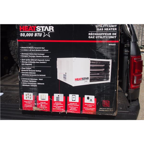 Garage Furnace, 50,000 BTU, Never used