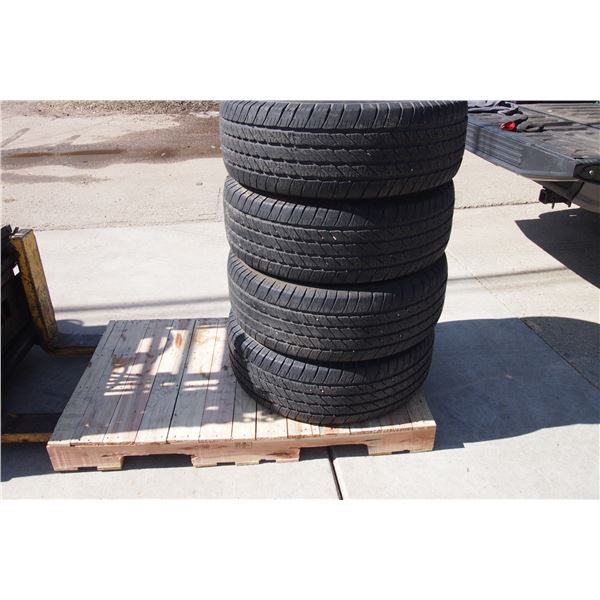 4- Michelin all season tires P265/65 R17, M+S ( selling together)