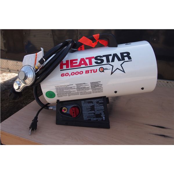 (Lot #'s 38, 39 & 40 are a Group Lot) Heat Star 60,000 BTU Propane Heater, Like New, runs good