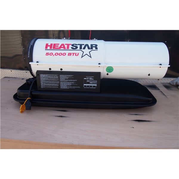 (Lot #'s 38, 39 & 40 are a Group Lot) Heat Star 50,000 BTU Diesel Or Kerosene heater, like new